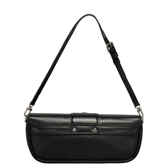 LOUIS VUITTON Pochette Montaigne Noir Epi Shoulder Bag 875-080825 - Picture 2 of 14